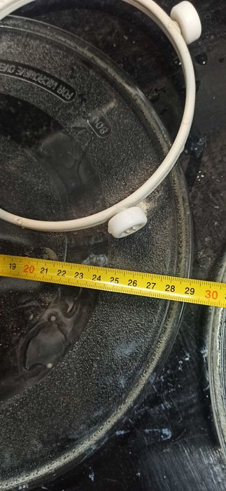 Talerz szklany do mikrofalówki 29 cm