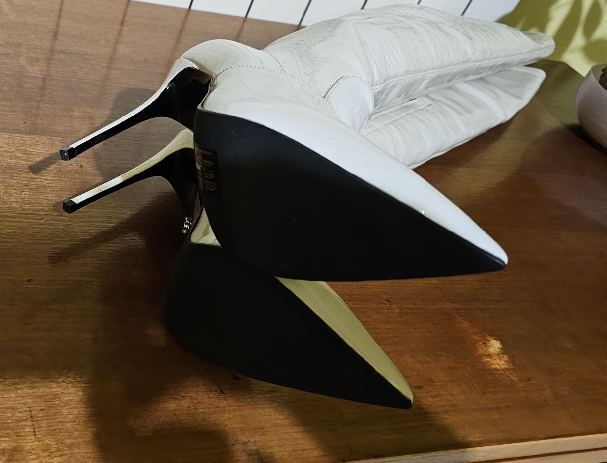 Le silla kozaki muszkieterki szpilki 38.5 szpilki 12cm