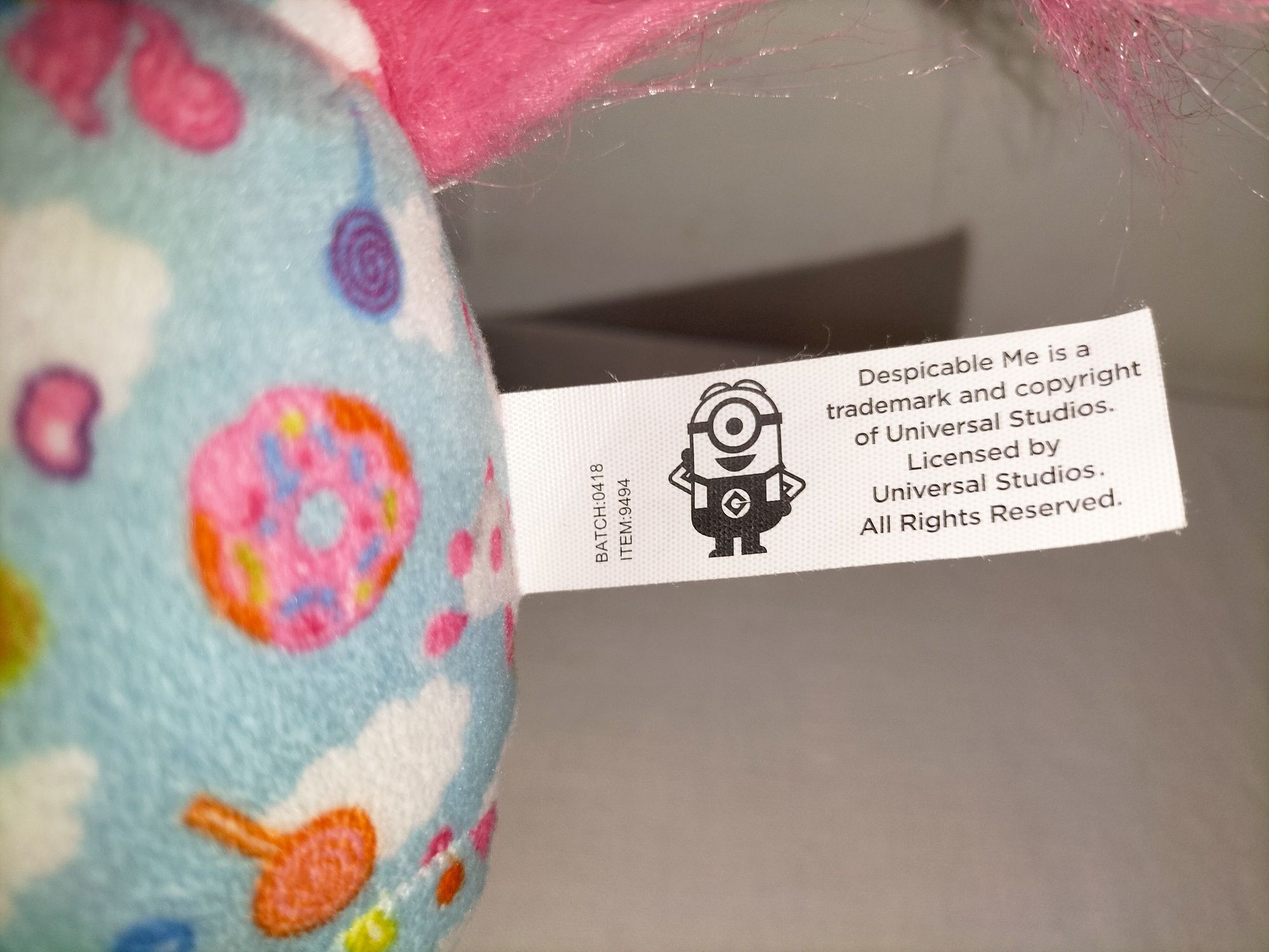 Minionki jednorożec pluszak w kapturze