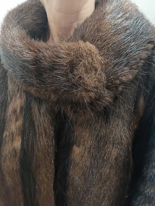 Норкова шуба, довга