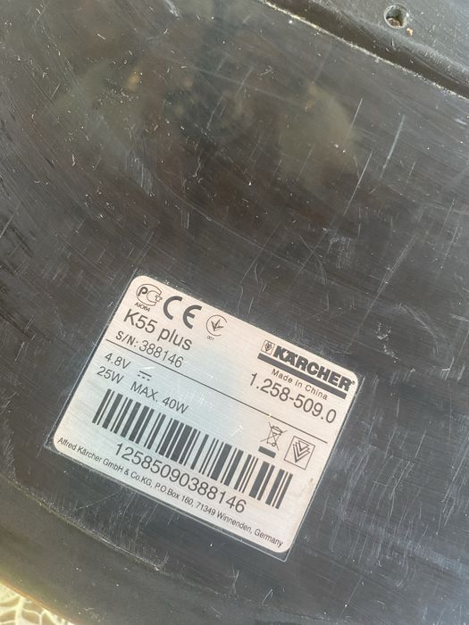 Акумуляторний електровіник Karcher k55 plus