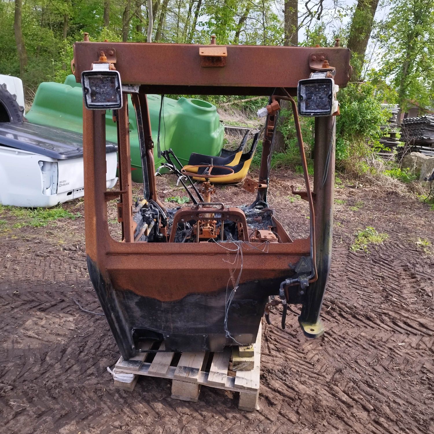 Kabina ładowarki teleskopowej JCB agri super rama