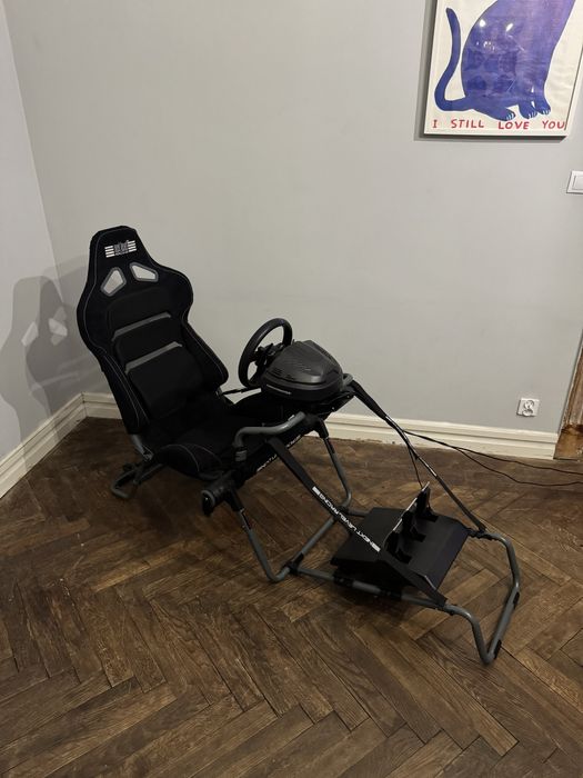 Simrig zestaw do simracingu T300 RS GT i Next level Racing GT LITE PRO