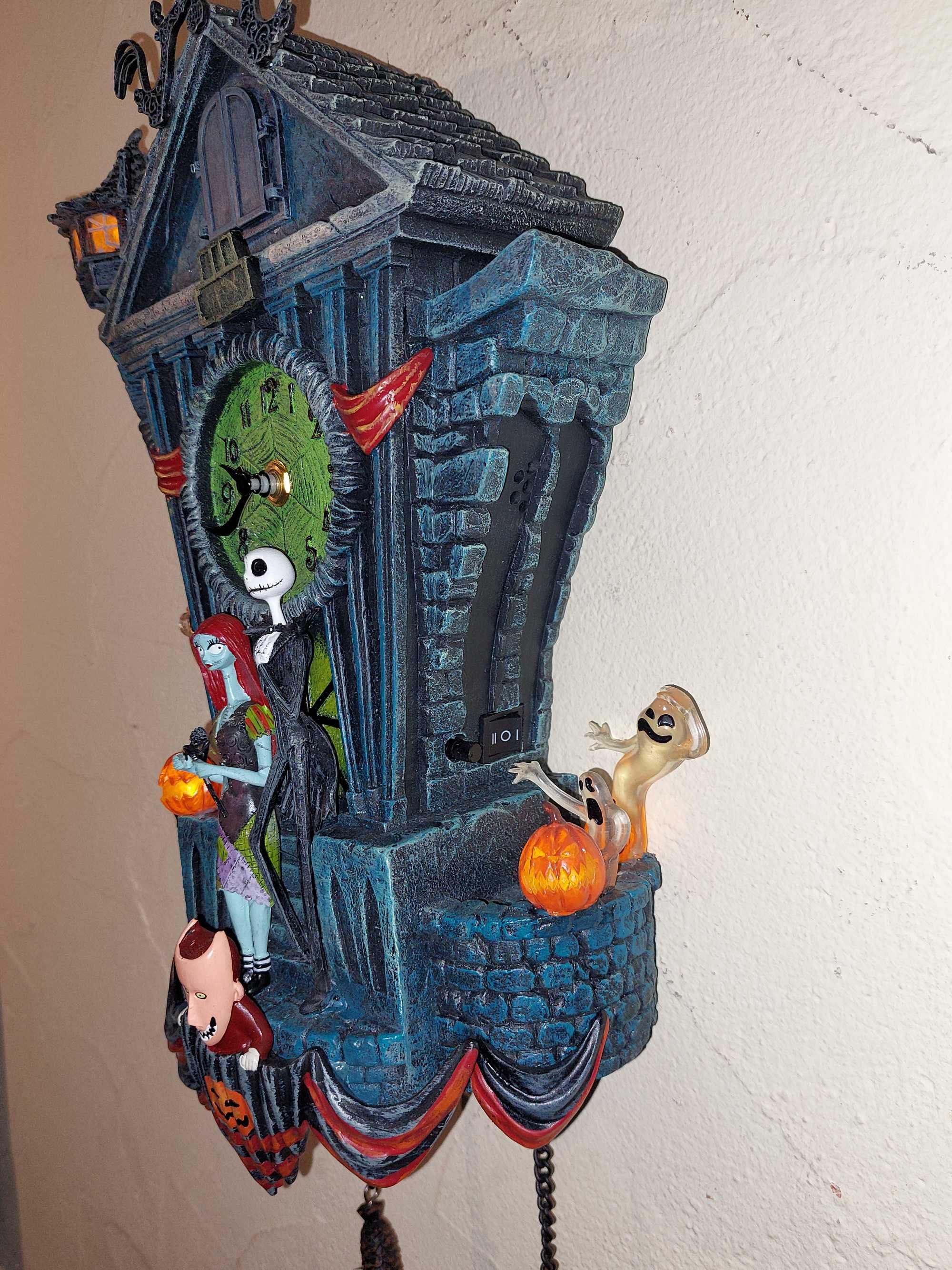 Zegar ścienny Disney 
Tima Burtona the nightmare7 Halloween