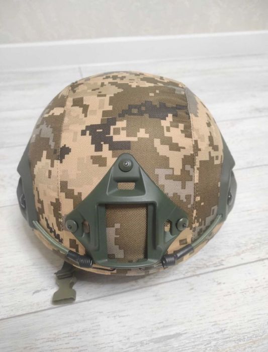 Кавер на каску MICH мультикам піксель ЗСУ чохол на шолом multicam