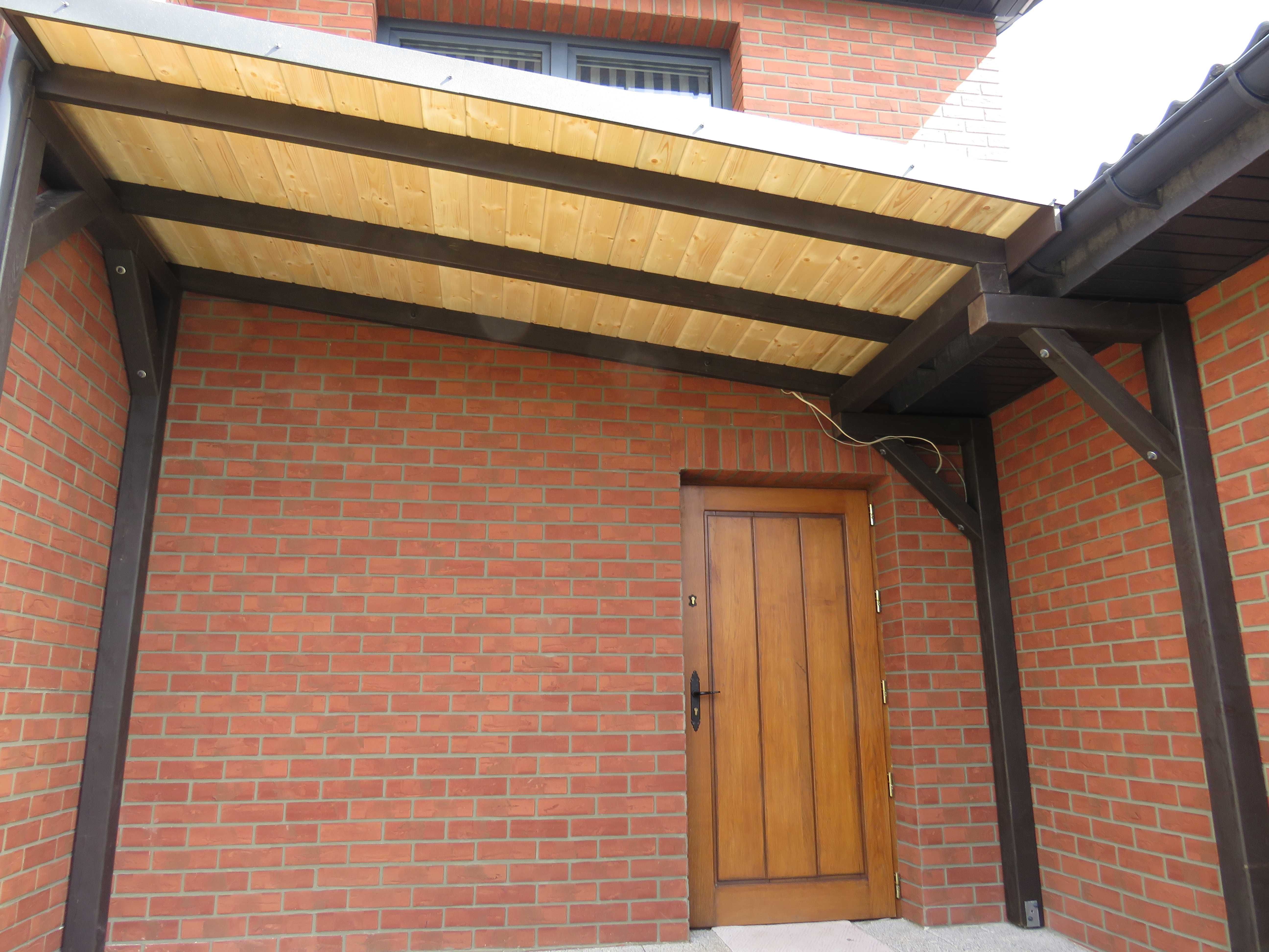 Zadaszenie tarasu, pergola tarasowa, altana, wiata, poliwęglan/gont