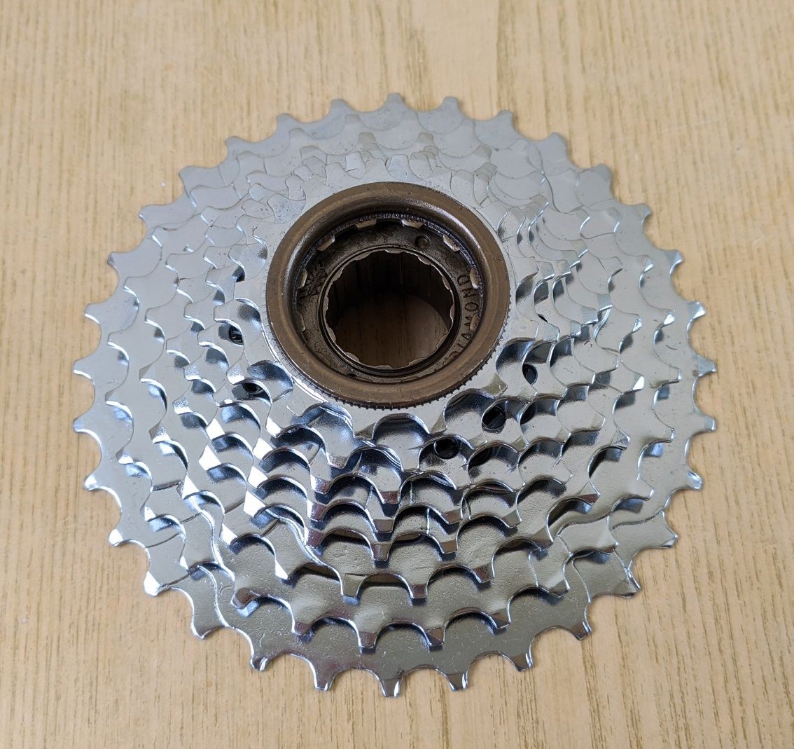 Трещетка Shimano TZ500 TZ510 Megarange на 6-7-8-9  Задние звезды