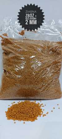 Pellet rybny ziarna zbóż 2mm 5kg