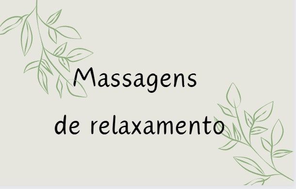 Massagem Relaxante e Terapêutica