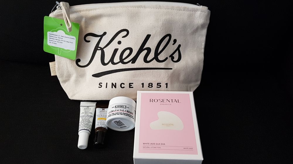 Подарочный набор с косметичкой KIEHL'S оригинал.