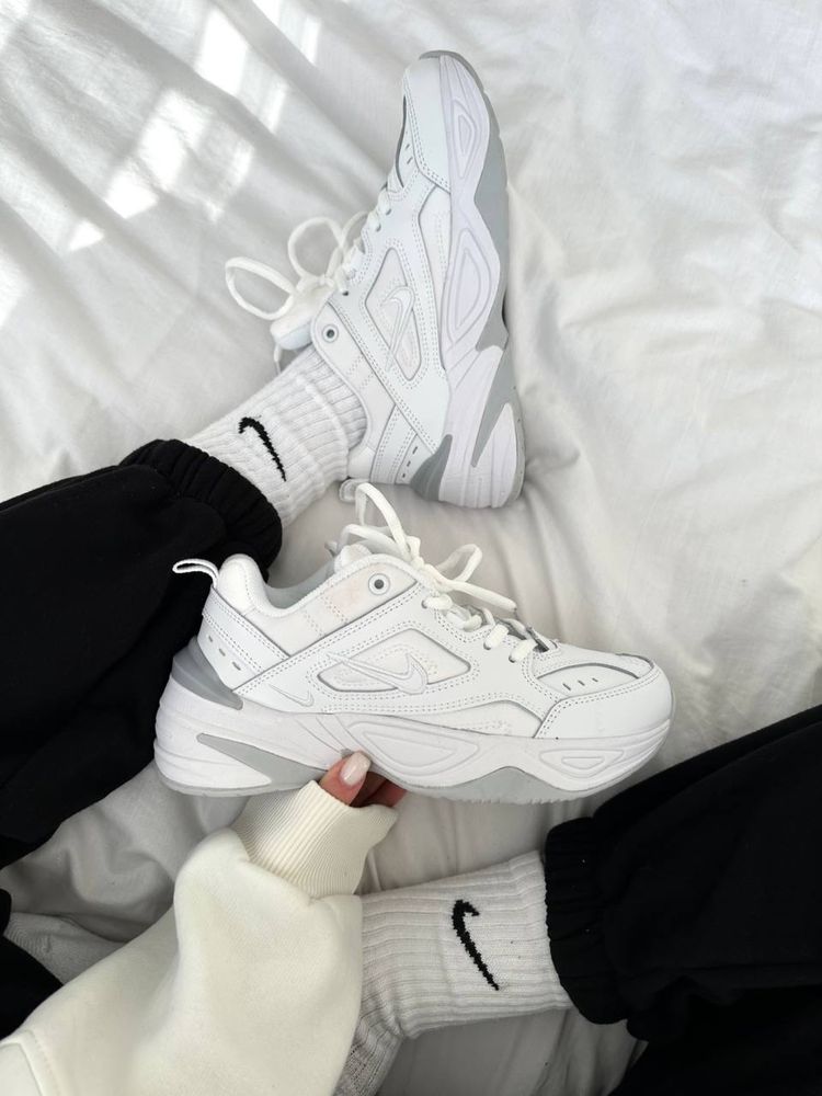 Уцінка! Кросівки білі Nike M2K White розмір 40 (25.5 см) взуття