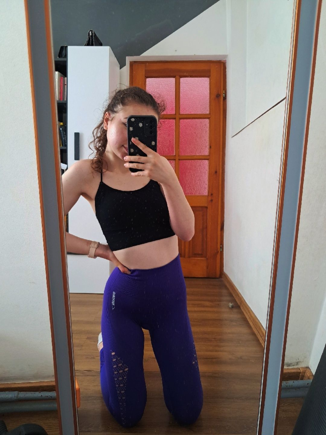 Legginsy xs fioletowe gymshark