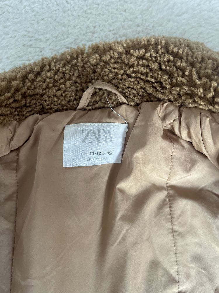 Шубка Zara Тедді.
