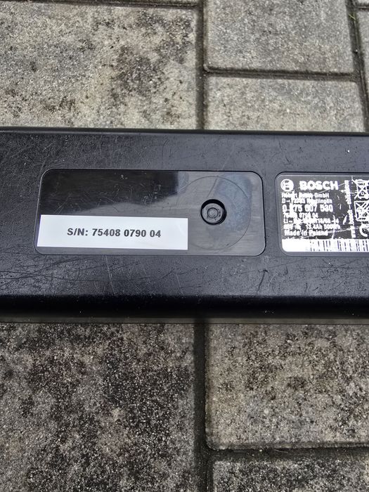 Bateria Akumulator BOSCH POWERPACK 500Wh na rame 171 cykli 93% sprawno