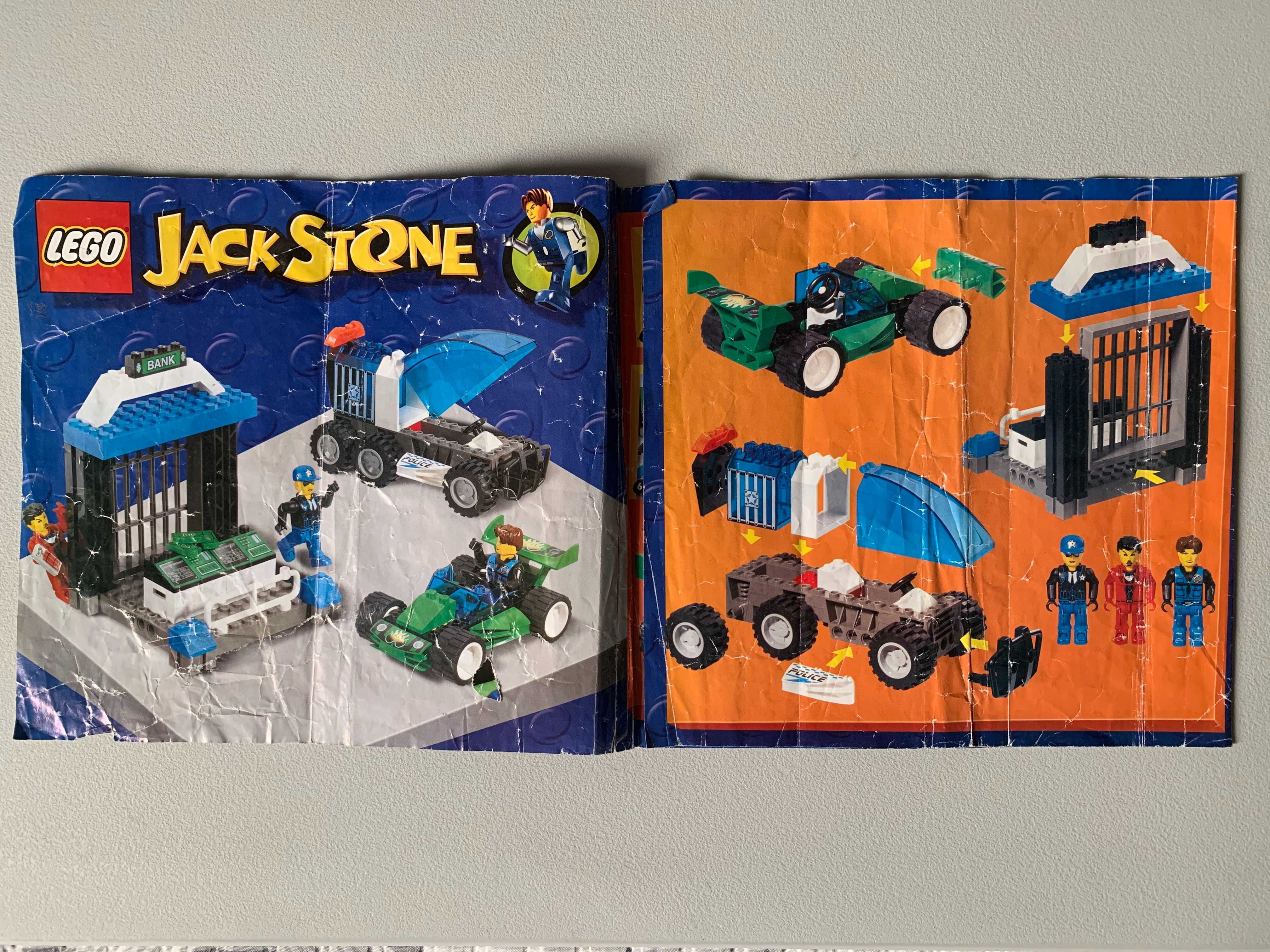 LEGO 4608: Jack Stone Bank Robbery c/ Manual