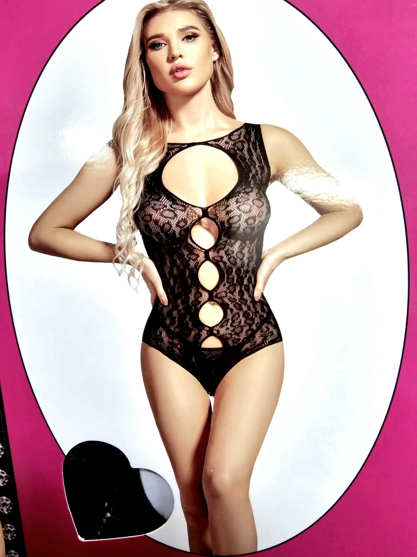 Seksowna bielizna damska BodyStocking marki Victoria nowa centki