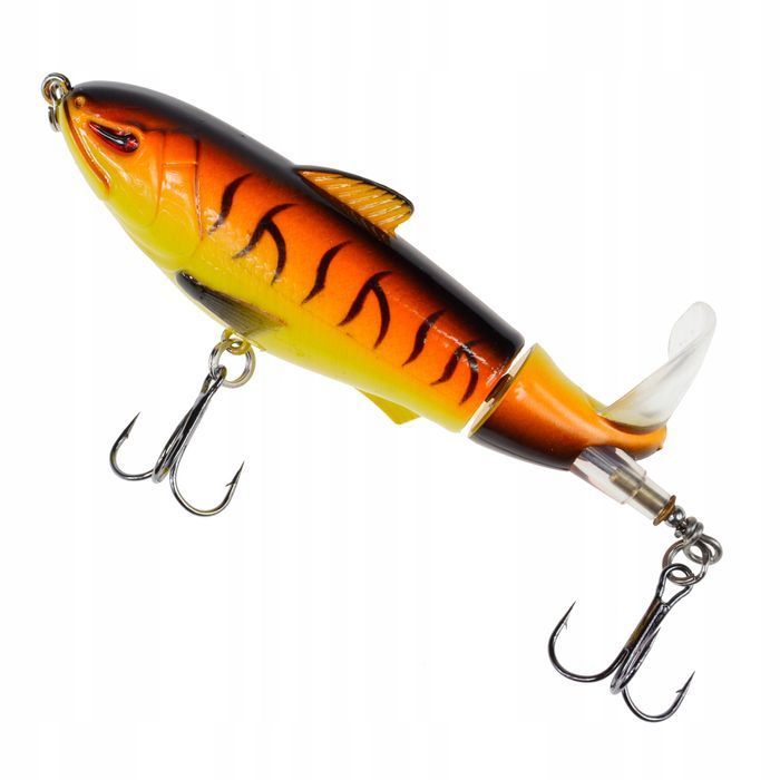 Wobler Popper Flopper na szczupaka suma sandacza zestaw 5 sztuk