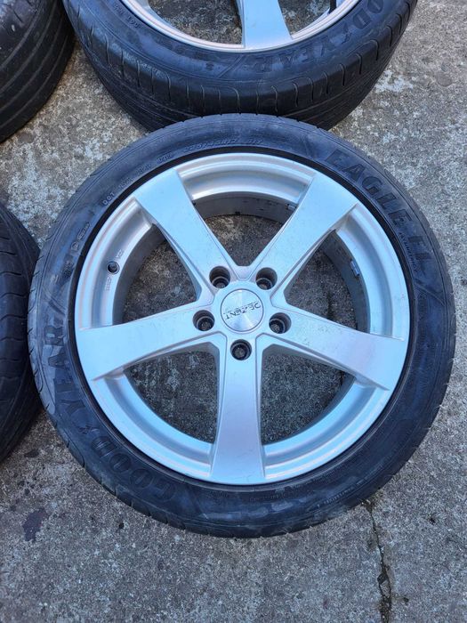 Alufelgi 17 cali 5x112 VW, SKODA, AUDI, SEAT z oponami letnimi.