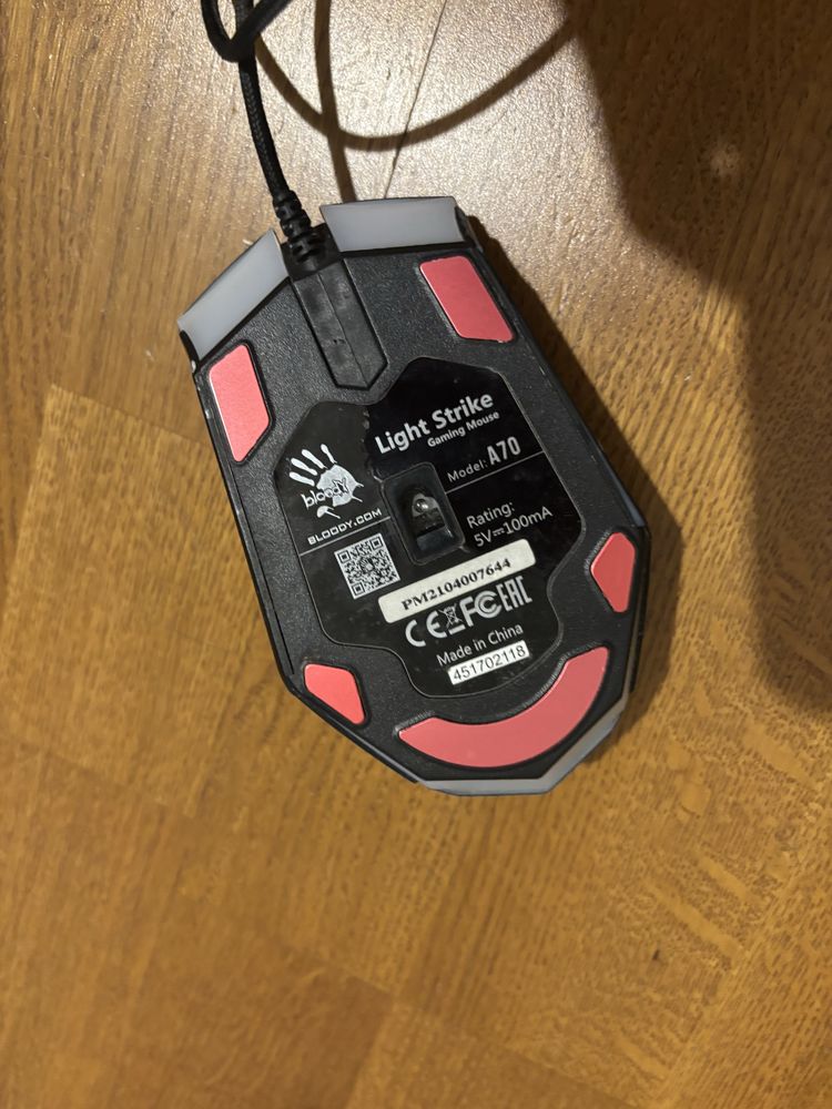 Mysz A4Tech Bloody Blazing A70