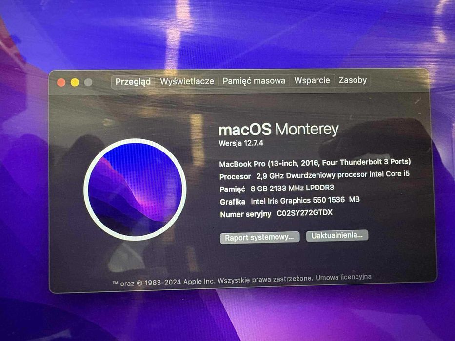 macbook pro 13 2016 touchbar