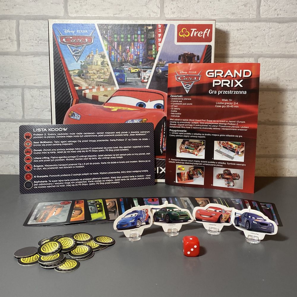 Gra planszowa Grand Prix Cars 2