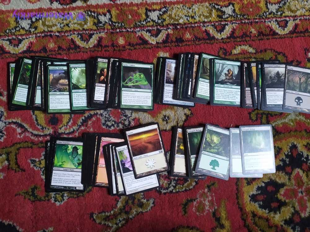 Karty magic the Gathering 182 sztuki.