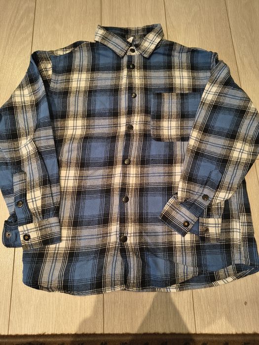 Rozm 140 koszula w kratę cool club