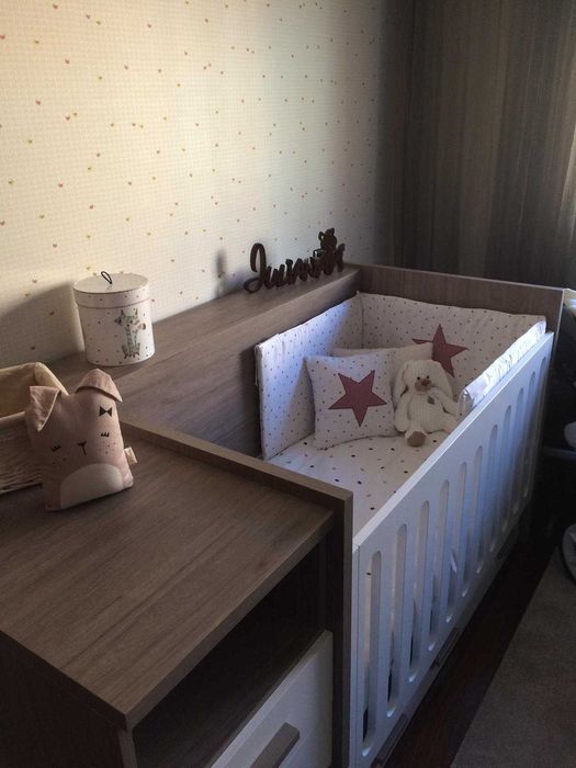 Cama TRAMA convertível/ Carrinho Quinny/ Bangaleiro