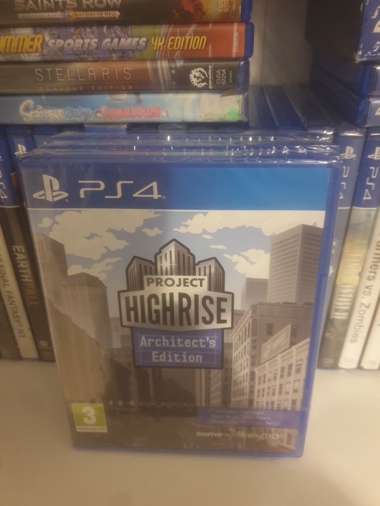 Project highrise PL high rise architects edition nowa folia ps4 ps5