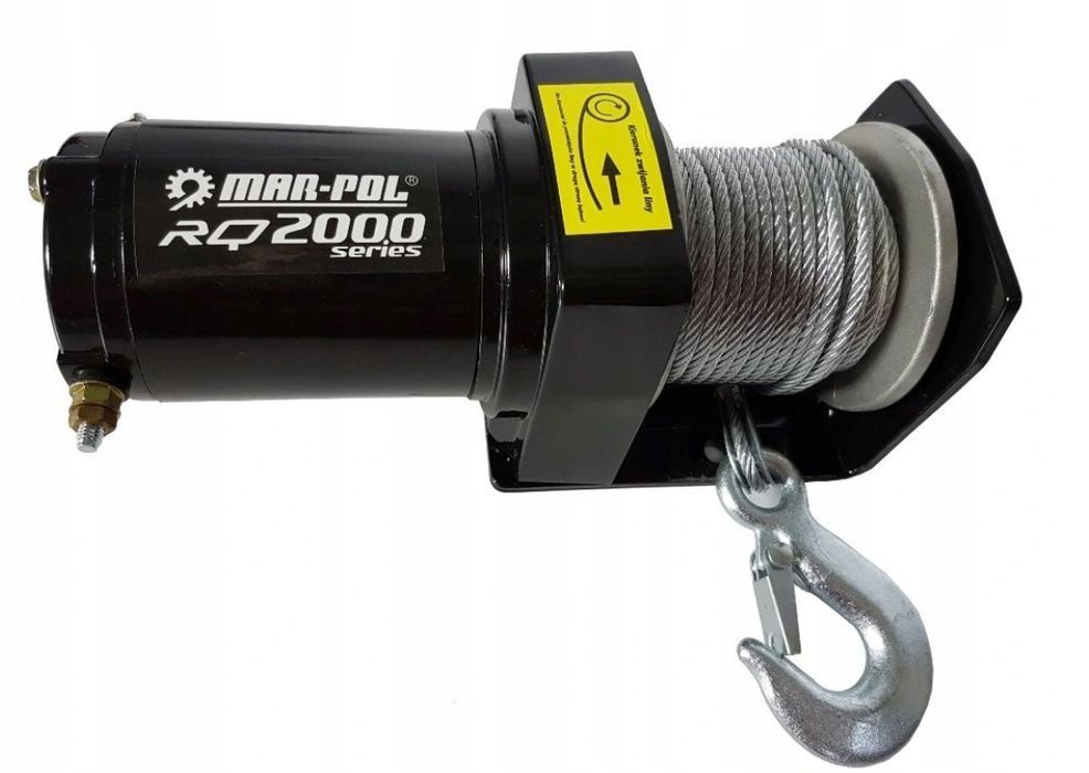 Wyciągarka Wciągarka Akumulatorowa Do Quada 12V 2000Lbs Rq2000