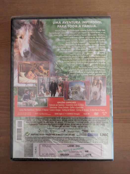 DVD NOVO e SELADO - " Lassie " 2005