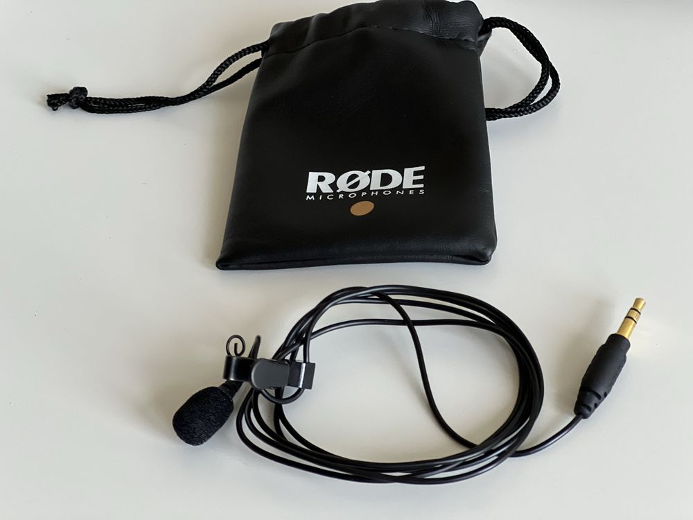 Rode Wireless GO + Lavalier Rode – Excelente estado!