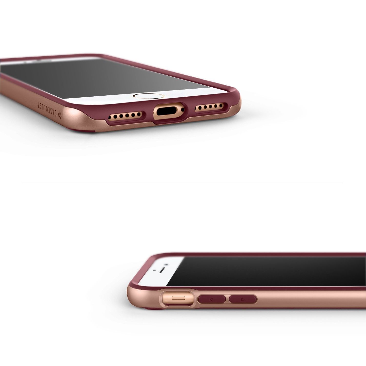 Etui Caseology iPhone 7 Plus / 8 Plus Parallax Burgundy