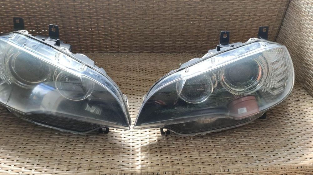 conjunto de faróis bi-xenon Direcionais BMW X6 E71