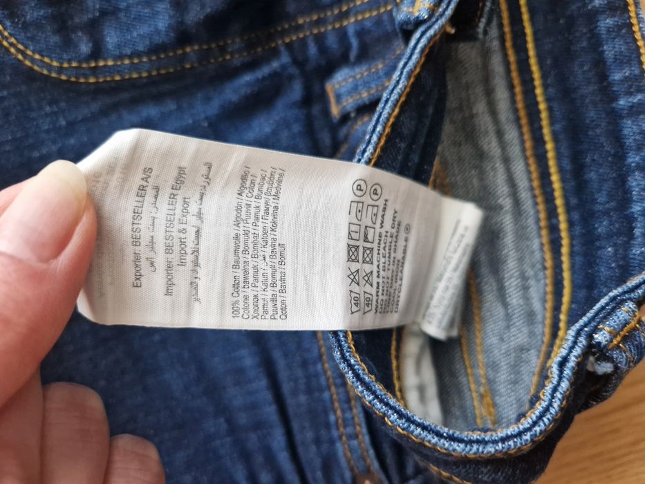 Szorty jeansowe rozmiar S Jack&Jones ciemny jeans