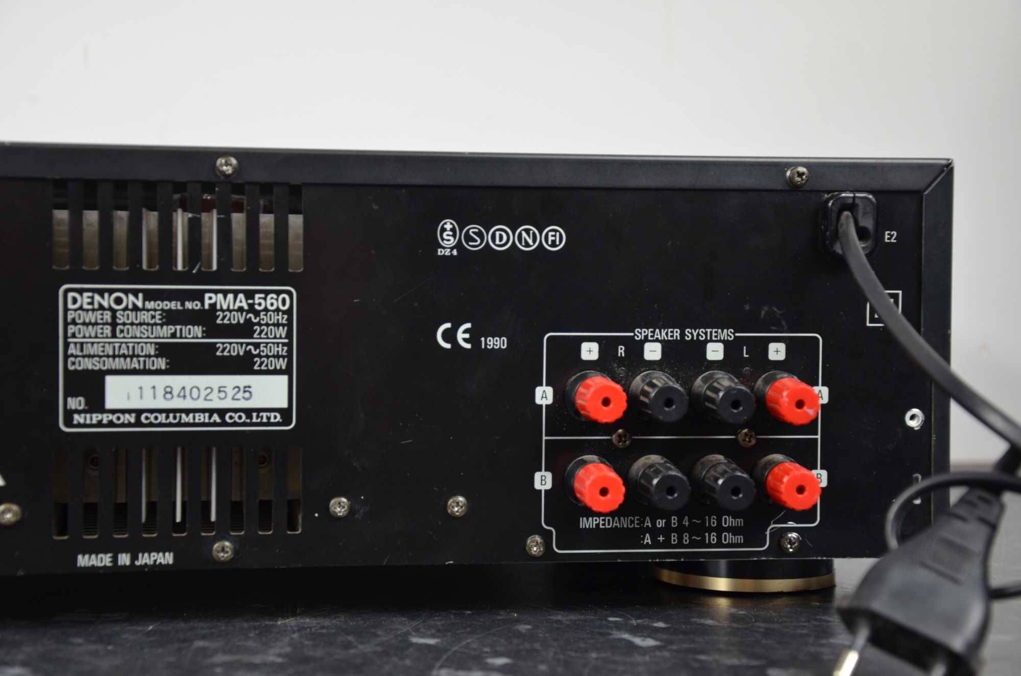 Wzmacniacz stereo DENON PMA-560 OKAZJA JAPAN