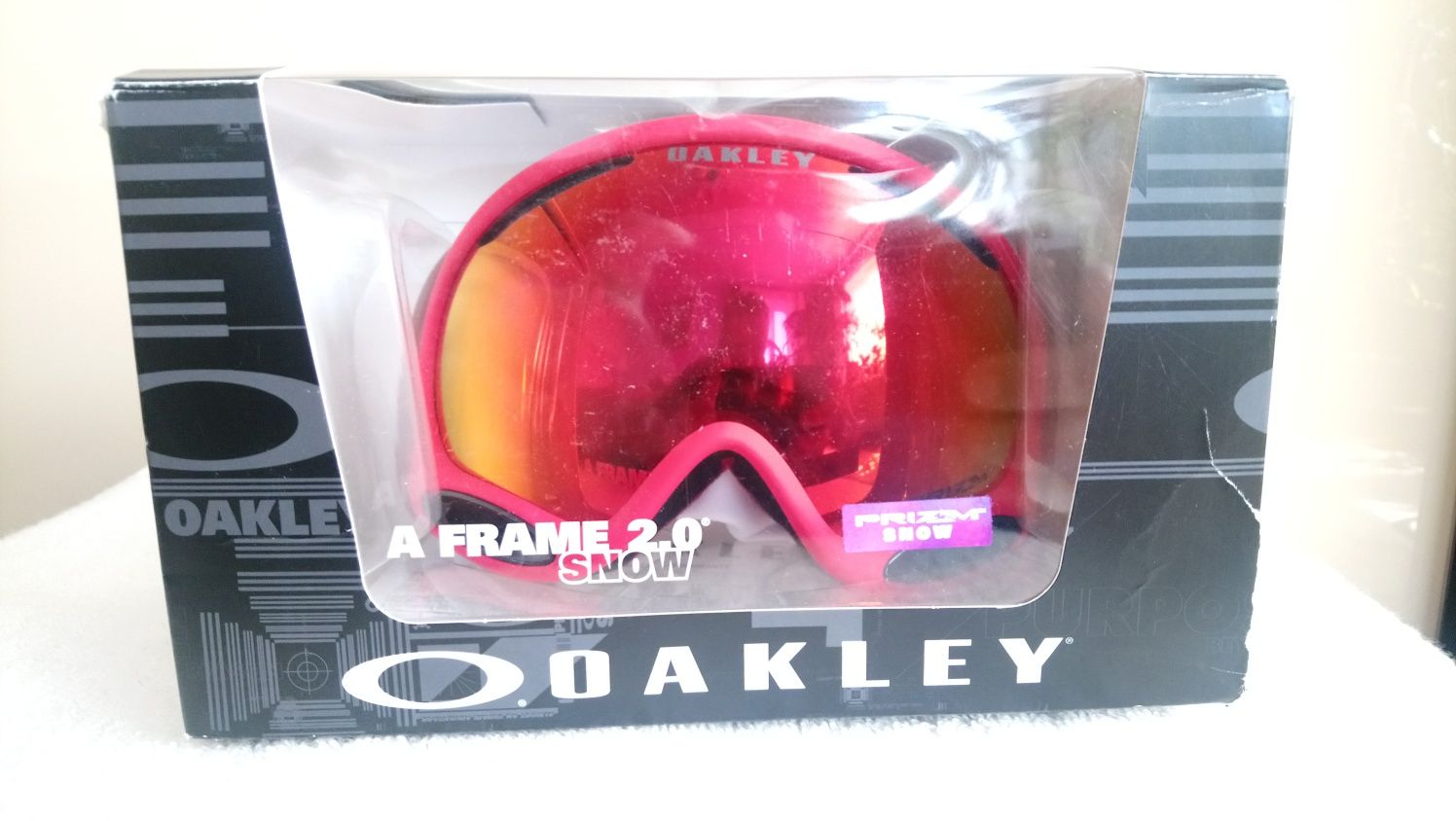 Очки маска лыжная горнолыжная OAKLEY A-FRAME 2.0