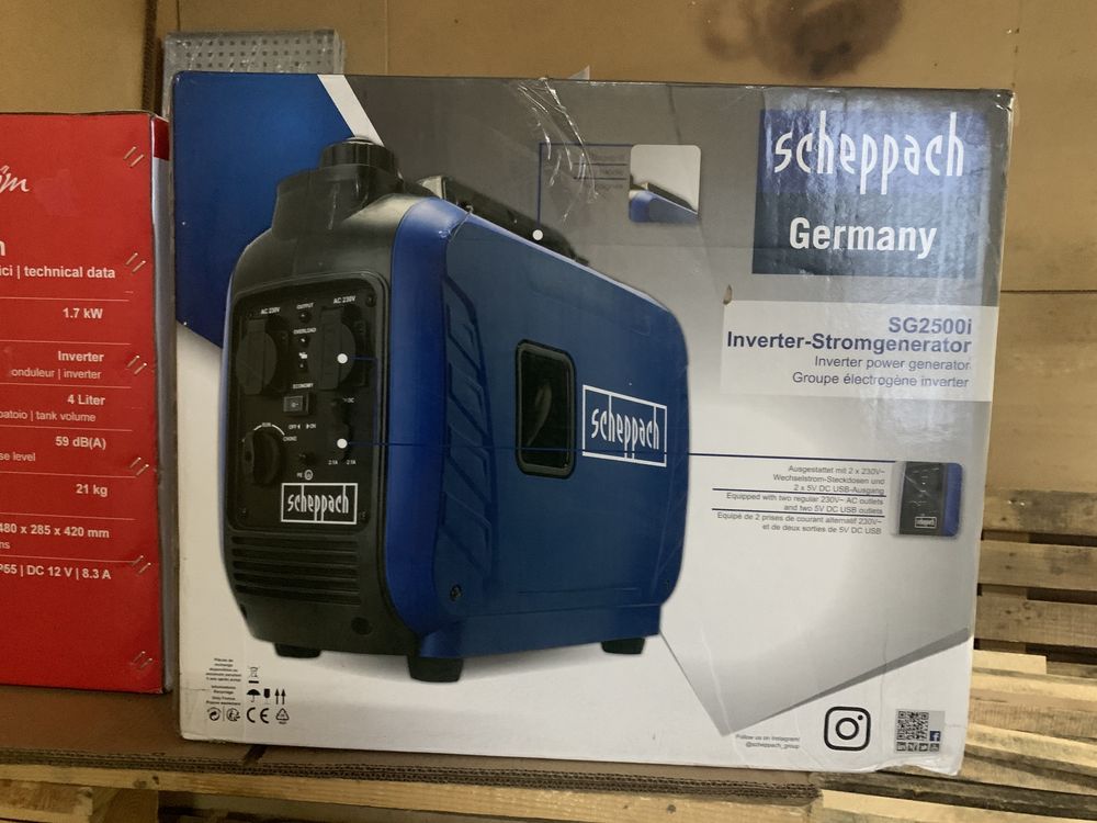 Генератор інверторний SCHEPPACH Stromerzeuger Inverter SG2500i