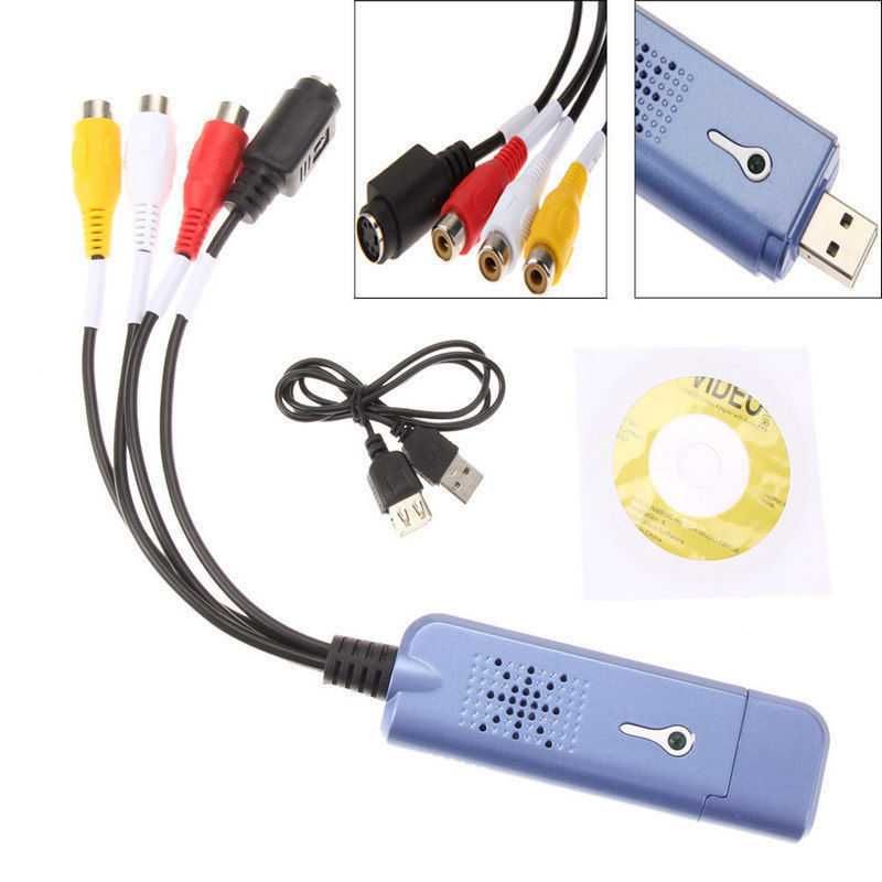 Pen USB captura vídeo e áudio