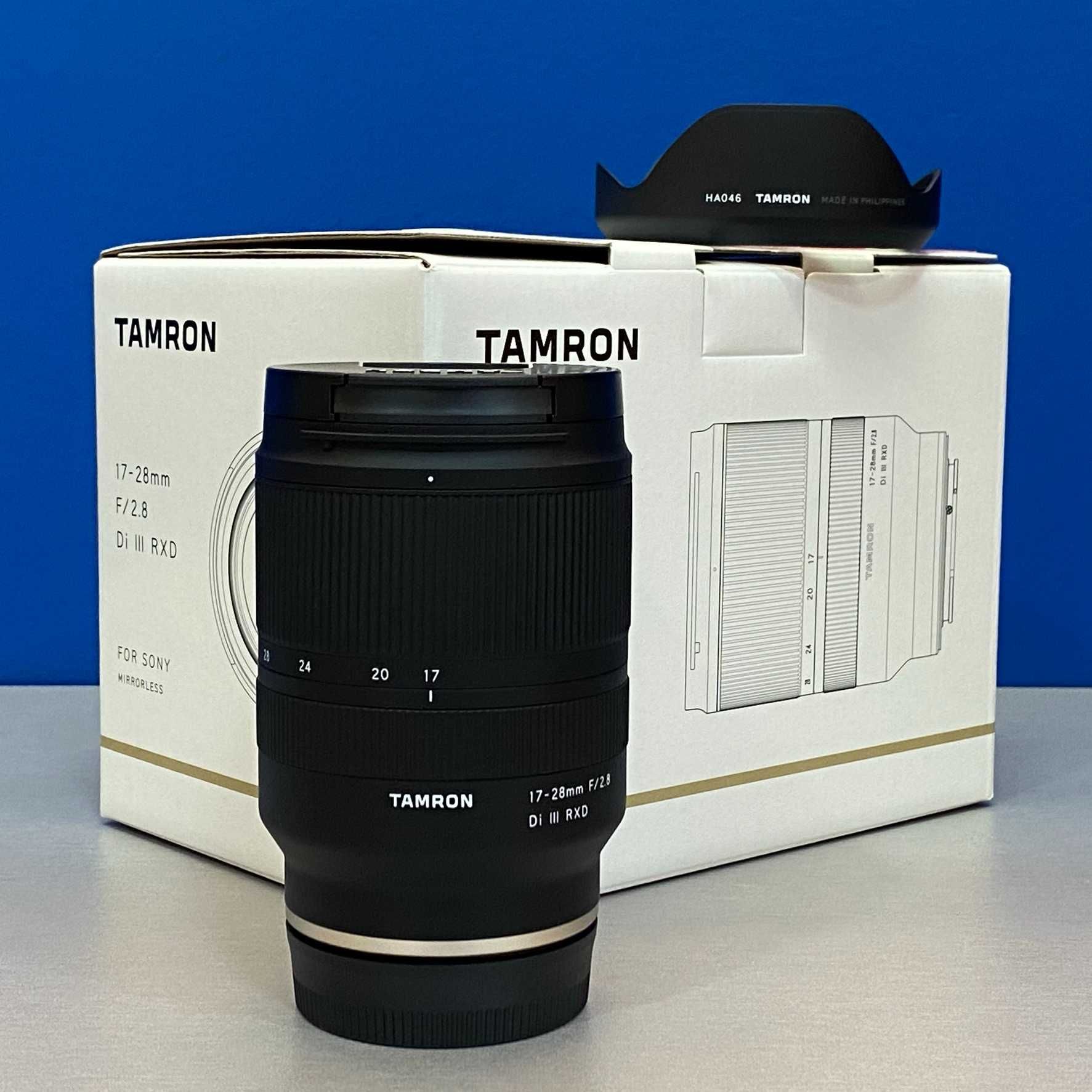 Tamron 17-28mm f/2.8 Di III RXD (Sony FE) - NOVA - 5 ANOS DE GARANTIA