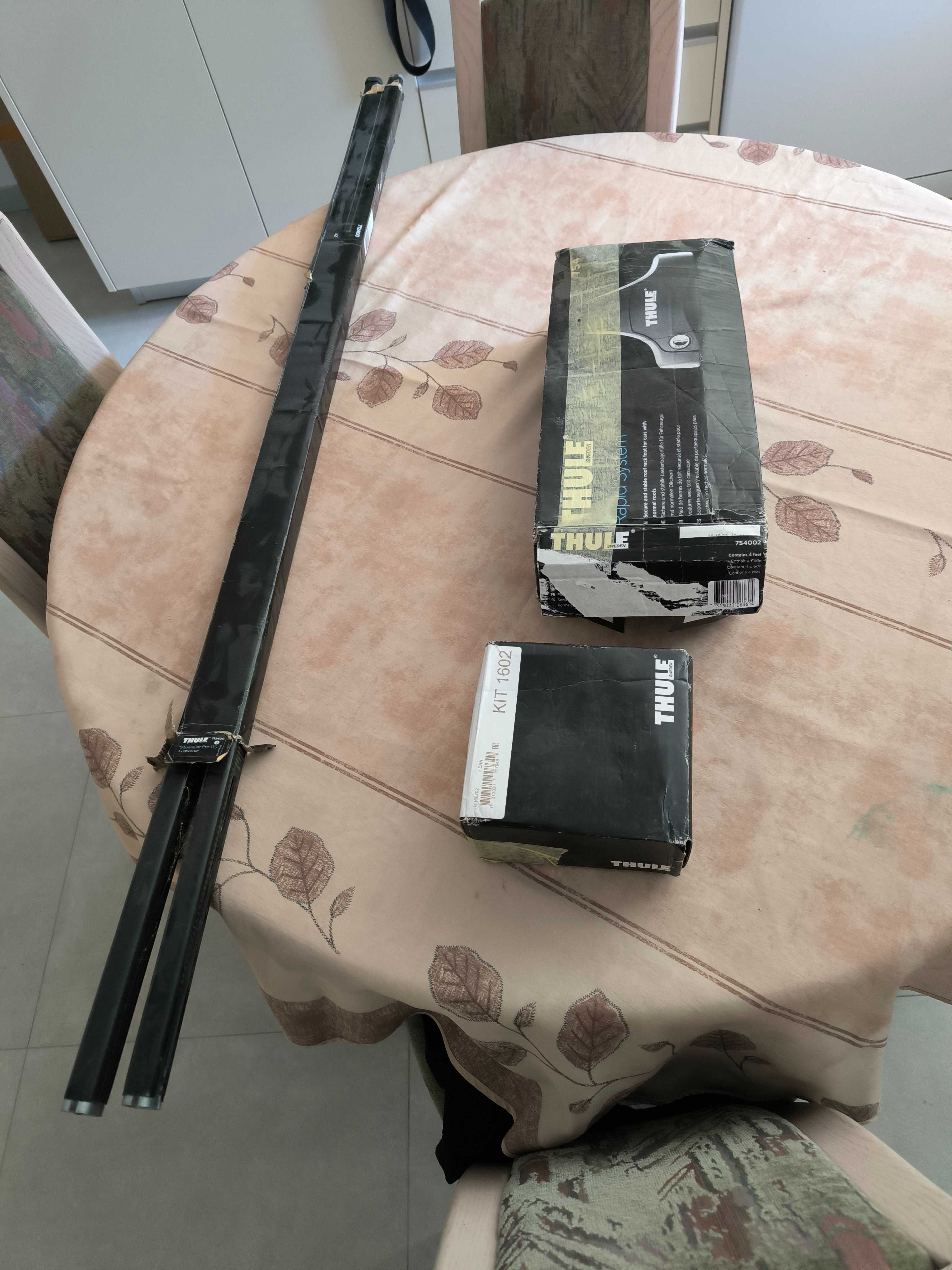 Kit barras de tejadilho BMW X1 E84 Thule 1602