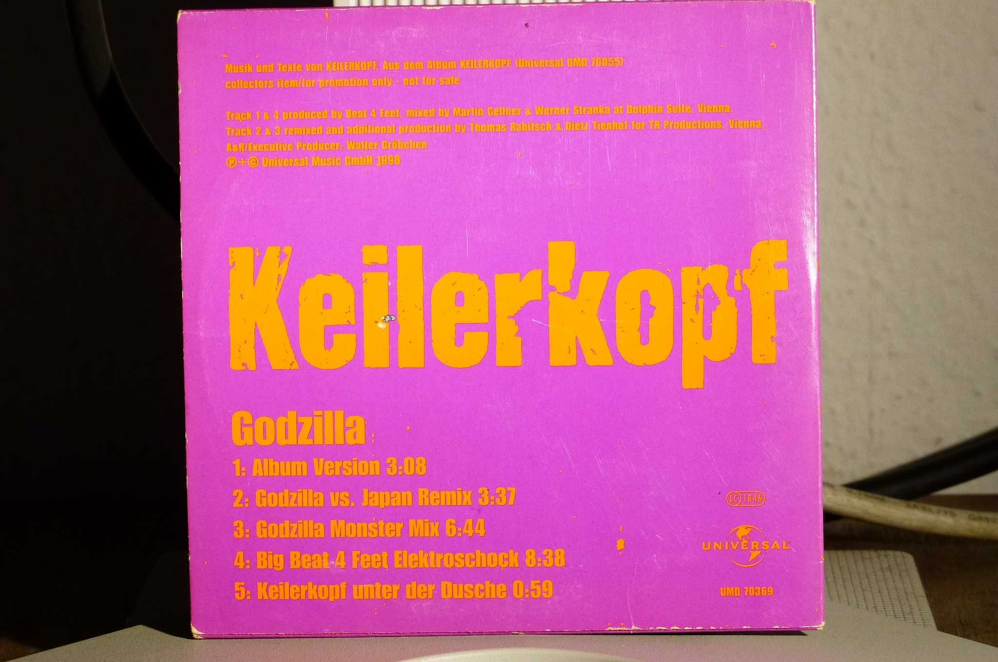 CD Keilerkopf - Godzinna promo maxi single 1998