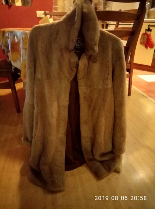 Шуба коротка, натуральна, стрижена