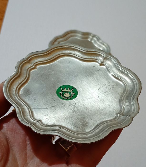 Gutezaichen Zinngeret Real 6 podstawek z cyny