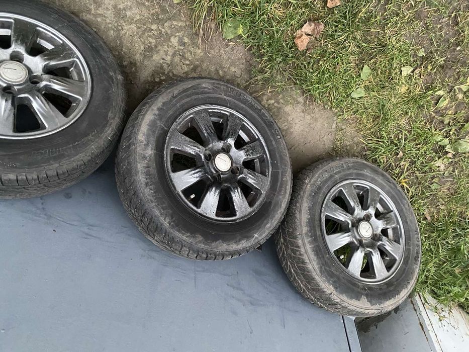 Диски легкосплави R 13 4/98(100) ВАЗ, DAEWOO, рівні, без ремонтів