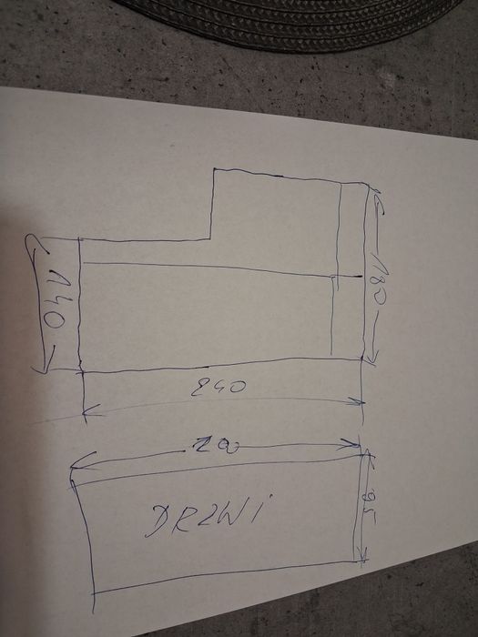 Wiatrołap po demontażu