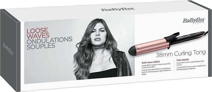 Плойка для волосся BaByliss, 38 мм