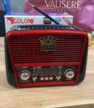 Radio retro solar sieciowo bateryjne FM Bluetooth pendrive karta SD