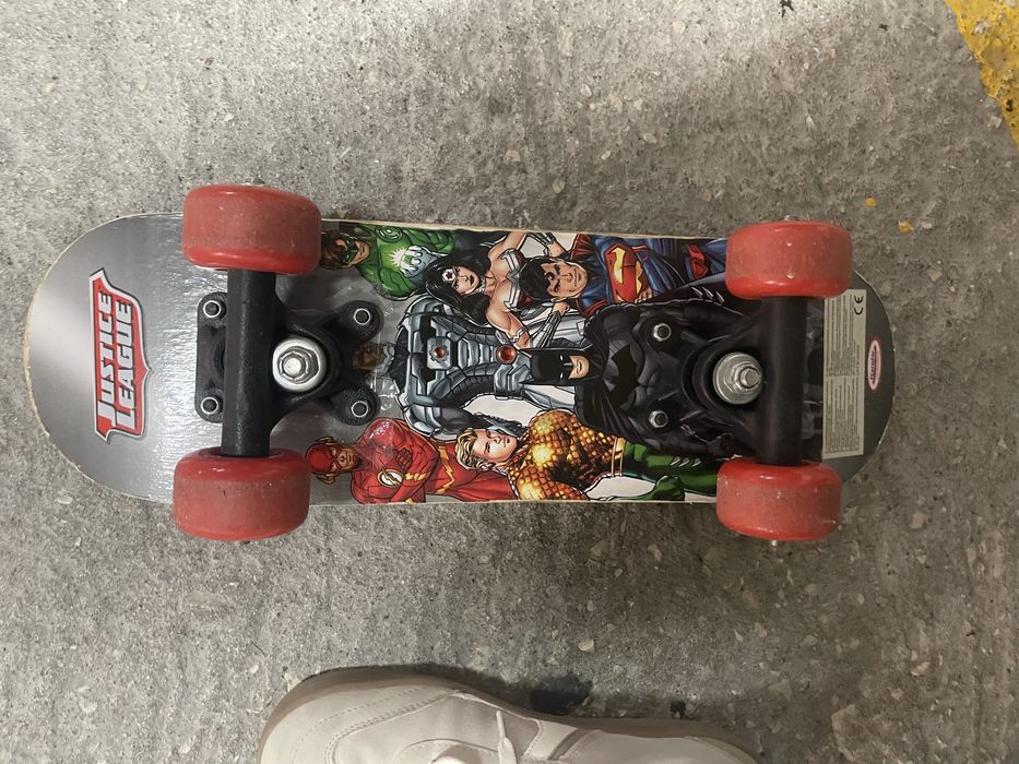 Skate crianca menino super herois