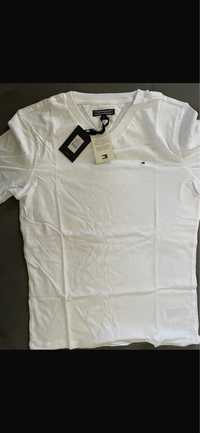 Tommy Hilfiger koszulka biała rozmiar 164